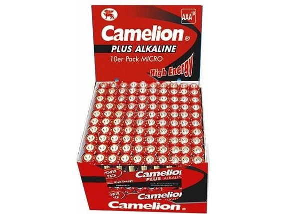 Camelion Plus Alkaline LR03-SP10 - Batteri 10 x AAA - Alkalisk - 1250 mAh