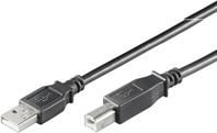 Goobay 68902, 5 m, USB A, USB B, USB 2.0, 0,48 Gbit/sek., Sort
