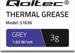 Qoltec 51636 - Termisk pasta - grå