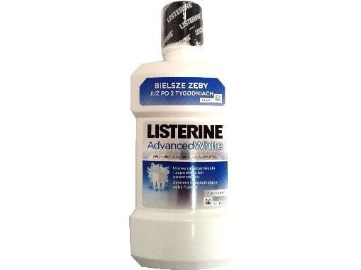 Listerine Advanced White plakk- og tandsteinfjerner 500 ml - 518721500