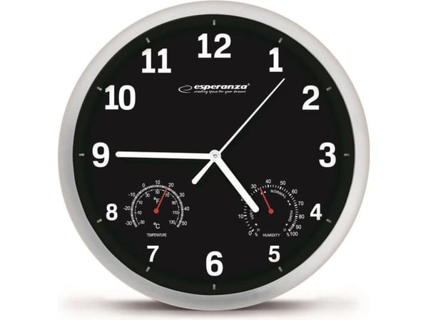 Esperanza LYON - Kello - kvartsikello - seinälle kiinnitettävä - 25 cm