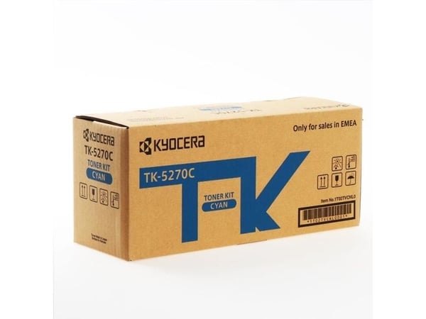 Kyocera TK 5270C - Cyan - original - tonersett - for ECOSYS M6230, M6630, P6230