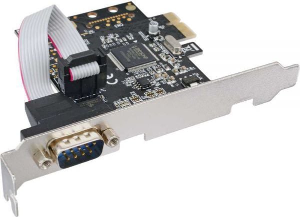 InLine 76618D, PCIe, Seriell, MosChip MCS9901, 1,29 mm, 59 g, 145 mm