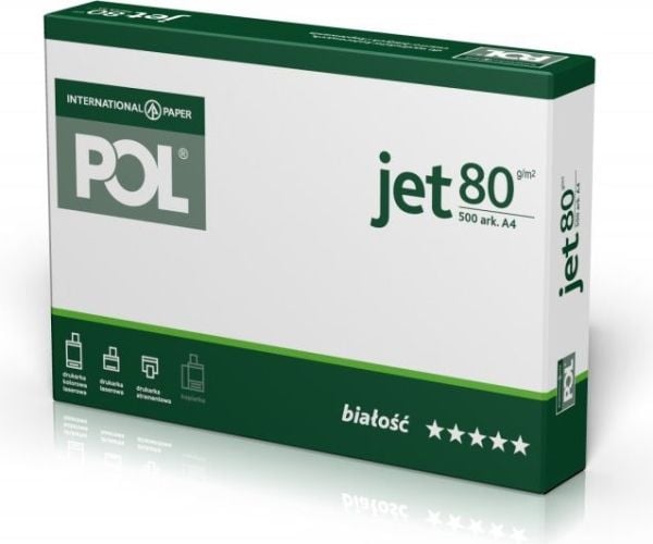 Igepa Poljet, Universal, A4 (210x297 mm), matt, 500 ark, 80 g/m²