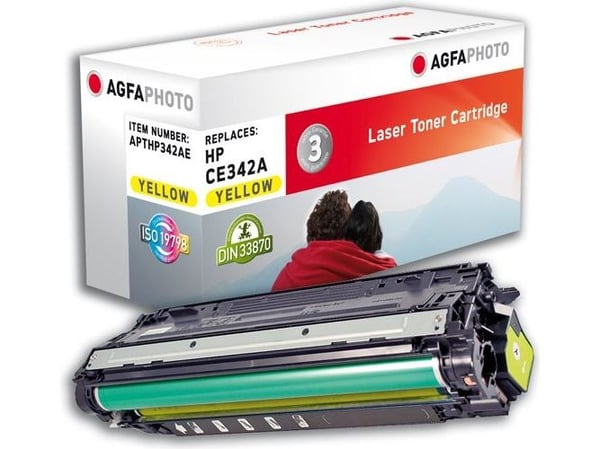 AgfaPhoto CE342A, 16000 sivua, Keltainen, 1 kpl