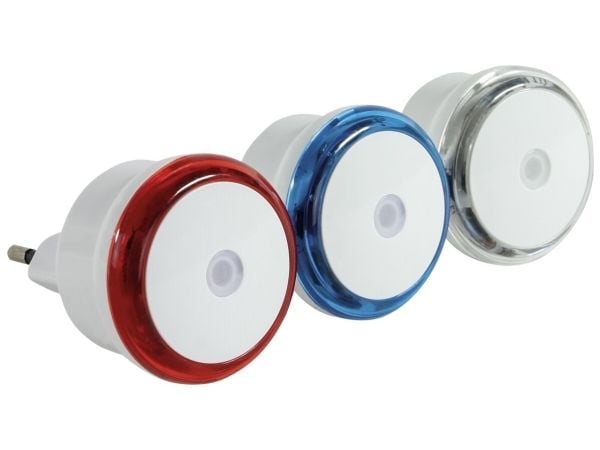 REV 0029340002, Blå, Rød, Hvit, LED, Blå, Rød, Hvit, AC, 230 V, 230 V
