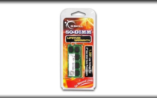 G.Skill - DDR3L - modul - 8GB - SO DIMM 204-PIN - 1600MHz - 1,35V