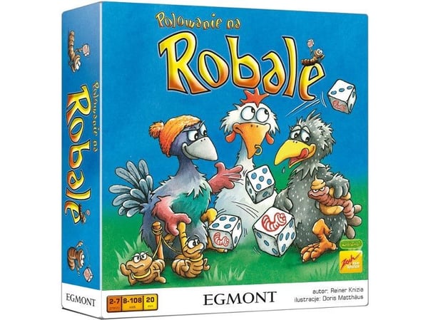 ISBN Polowanie na robale, spill, polsk, innbundet