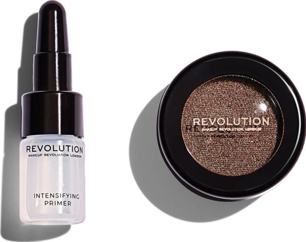Makeup Revolution Cien øyenskygge Flawless Foils Overcome + base