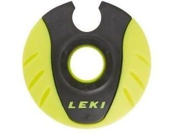 LEKI Cobra, Skidstav, Korg, Svart, Gul, Leki, 5 cm