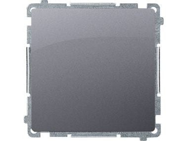 Kontakt-Simon BMW1.01/43, Muovi, Hopea, IP20, IP44, 250 V, 10 A, 75 mm