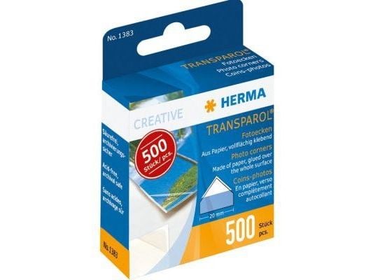 HERMA 1383, Läpinäkyvä, 500 kpl, Happo, Liuotin