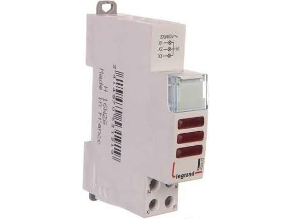 Legrand LED-merkkivalaisin LE-412933 DIN-kiskoon asennettavaksi (TS-35) LEGRAND LEGRAND