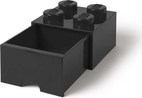 LEGO Room Kööpenhaminan tiililaatikko 4 laatikkoa musta (RC40051733)