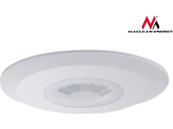 Maclean MCE85, Infraröd sensor, Kabel, 6 m, Tak, inomhus, Vit