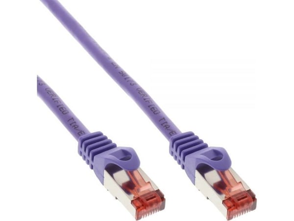 InLine 0,25m S-STP/PiMF Kat. 6, 0,25 m, Cat6, S/FTP (S-STP), RJ-45, RJ-45