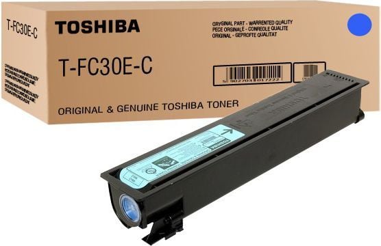 Toshiba TFC30EC - Cyan - original - tonerkassett - för e-STUDIO 2050C, 2051C, 2550C, 2551C