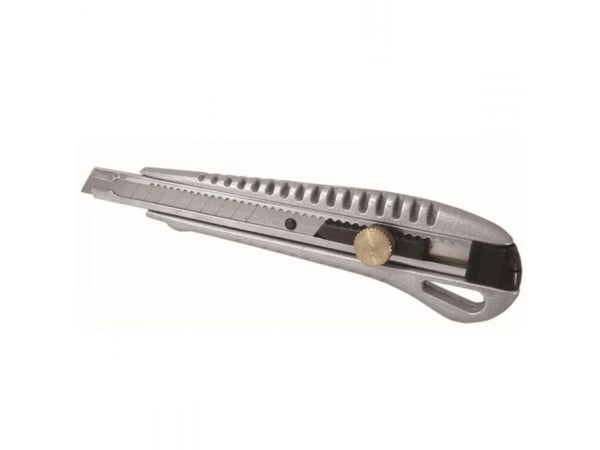 Dedra kniv “Manager” 9 mm avbrekkblad, metallhåndtak - M9025 Dedra kniv “Manager” 9 mm avbrekkblad, metallhåndtak - M9025