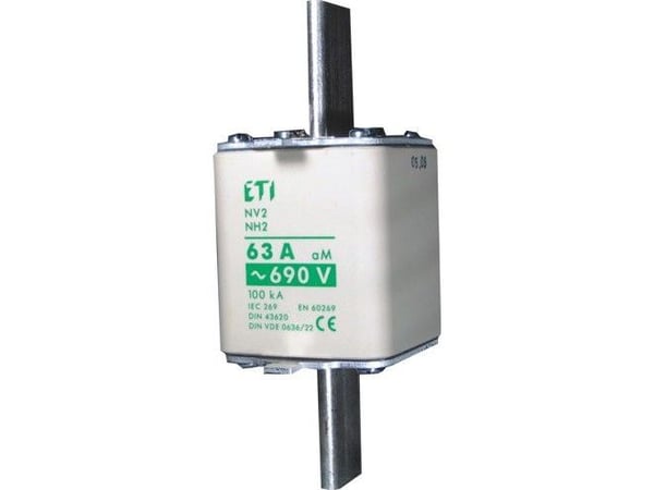 Eti-Polam kombi-säkringsinsats NH00C 80A aM 690V WT-00C (004181413)