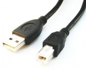 Gembird Professional series - USB-kaapeli - USB (han) til USB Type B (han) - USB 2.0 - 1.8 m - formet - sortti