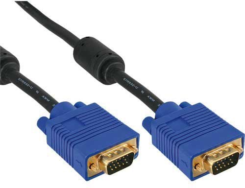 InLine D-Sub (VGA) - D-Sub (VGA) 1,5 m musta (17715S)