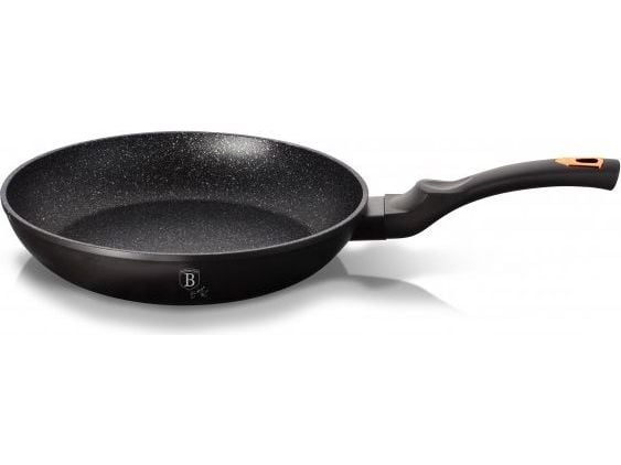 Berlinger Haus BH/1634N, Rund, All-bruk panne, Sort, Aluminium, Keramisk, Gass, Halogen, Induksjon, 24 cm