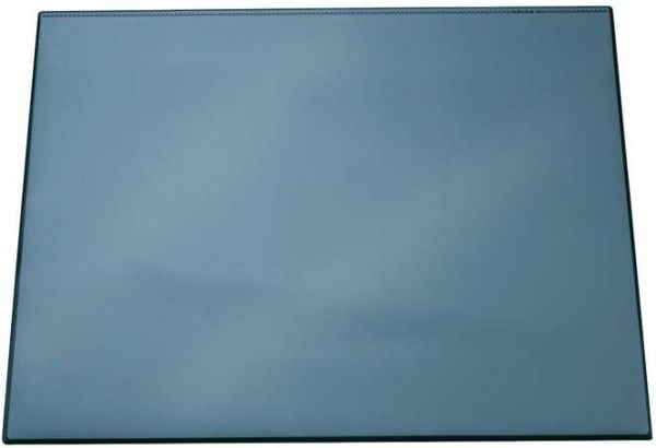 DURABLE - Skrivebordsmatte med gjennomsiktig belegg: 65 x 52 cm - plast - mørk blå