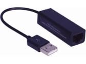 MicroConnect - Nettverksadapter - USB 2.0 - 10Mb LAN - svart