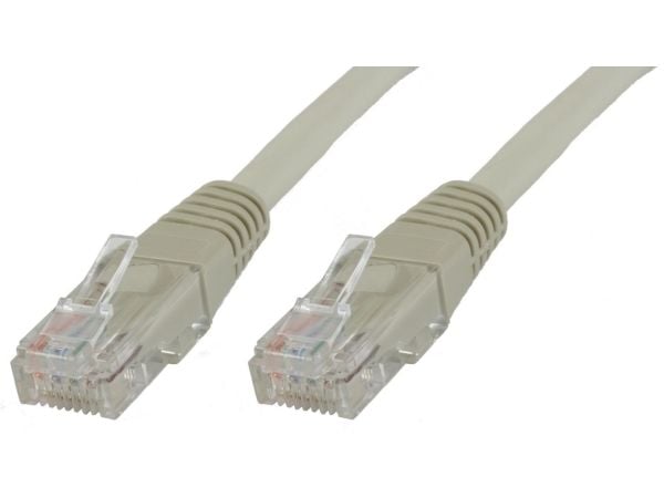 MicroConnect - Nettverkskabel - RJ-45 (hann) til RJ-45 (hann) - 70 m - 6 mm - UTP - CAT 6 - halogenfri, rund, uten hindringer, flertrådet - grå