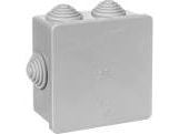 Elettrocanali Surface mounted box with cover and screws 400 series (EC400C3)