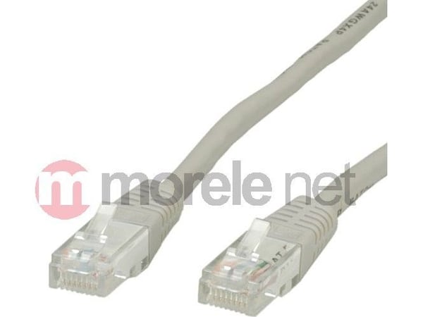VALUE 21.99.0900, 0,5 m, Cat6, U/UTP (UTP), RJ-45, RJ-45, Harmaa