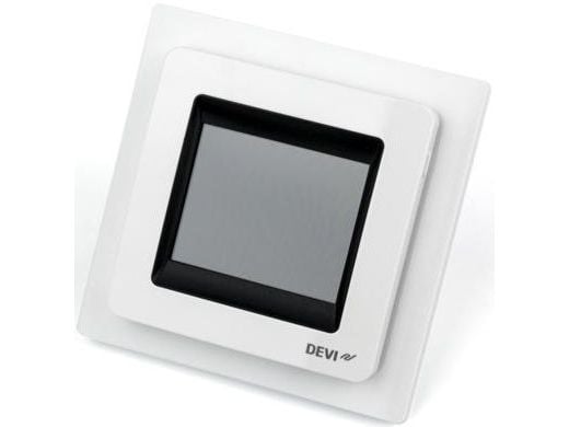 Devi elektronisk termostat DEVIreg Touch 230V 16A 5-35°C IP21 snøhvit (140F1071)