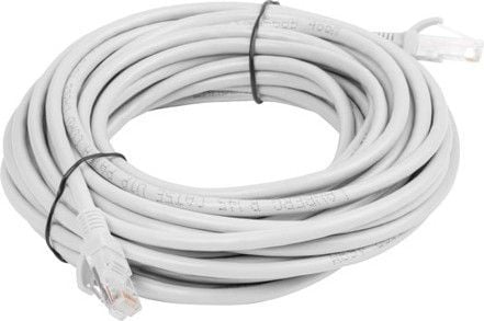 Lanberg - Koblingskabel - RJ-45 (hann) til RJ-45 (hann) - FTP - CAT 5e - formstøpt, uten hindringer, flertrådet - grå, RAL 7035