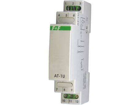 F&amp;F Analoginen lämpötilalähetin 1-10V -50-100 astetta C 15-30V DC (AT-1U)