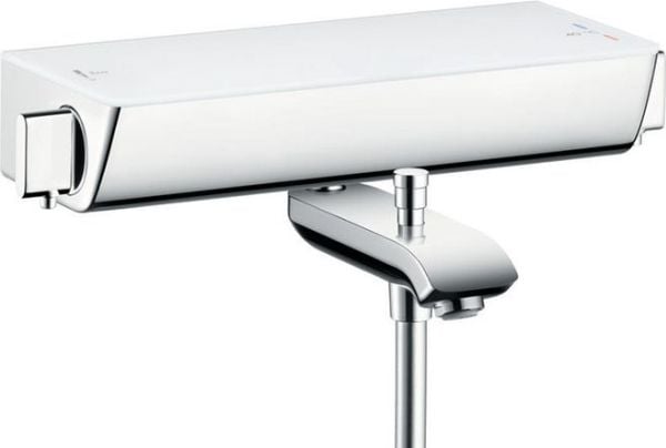 HansGrohe Ecostat Select kar/brusetermostat hvid