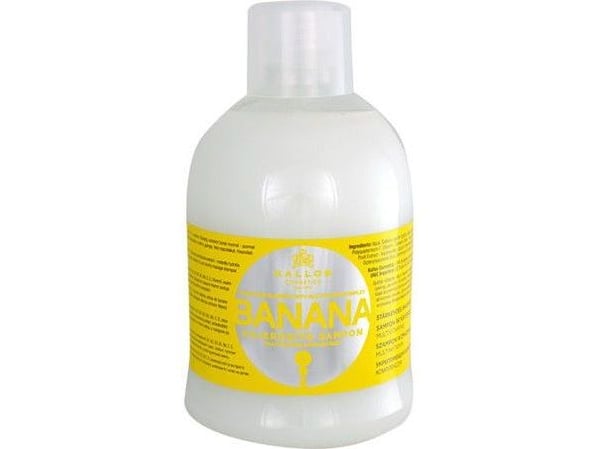 Kallos Banana With Multivitamin Complex Shampoo 1000 ml