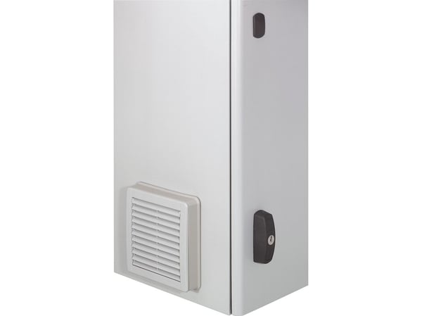 Legrand vifte med filter til industrikapp grå 230V 150 x 150mm (034850)