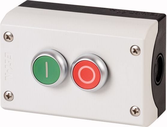 Eaton M22-I2-M1, Grå, Plast, 115 - 500 V, 120 mm, 56 mm, 80 mm