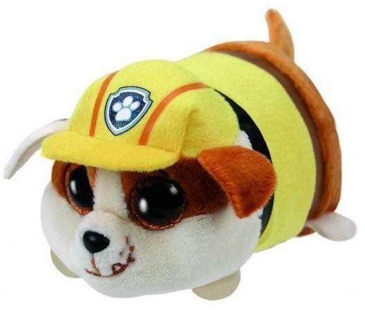 TY Rubble, Hund, Brun, Vit, Gul, Velboa, Hund, Rubble, 1 styck