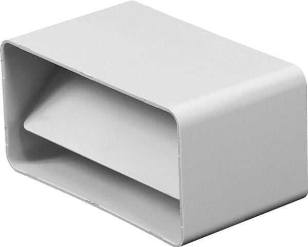 Awenta kanalanslutning för platt kanal med backventil 60x204mm (KP204-22)