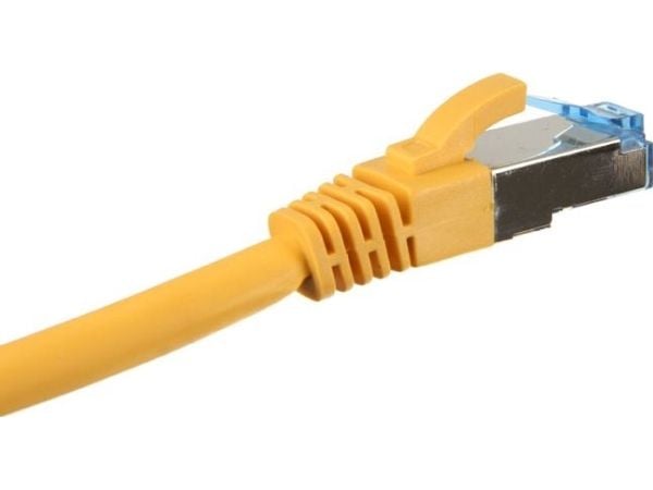 InLine 4043718189403, 1,5 m, Cat6a, S/FTP (S-STP), RJ-45, RJ-45, Gult