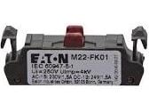 Eaton M22-FK01 Kosketinelementti 1 x kytkentäkosketin 230 V/AC, 24 V/DC 1 kpl 1 kpl
