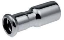 KAN-therm reduksjon med muffenippel i stål 108x76,1 mm 6206420