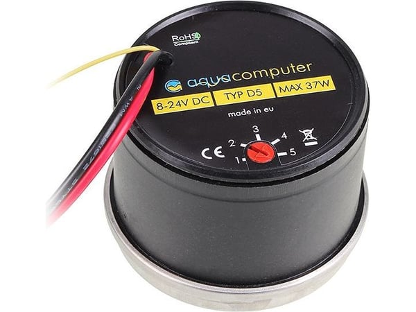 Aqua D5 - Pumpemotor for væskekjølesystem