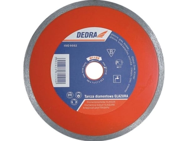 Dedra diamantklinge kontinuerlig spesial 230 mm 22,2 mm (H1125A)