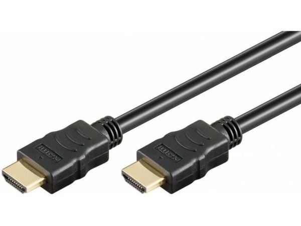 TECHly High Speed HDMI Cable With Ethernet Channel - HDMI-kabel med Ethernet - HDMI hann til HDMI hann - 3 m - dobbeltisolert
