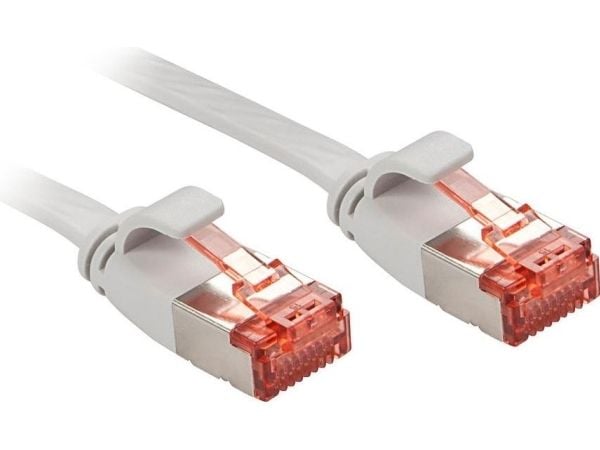 Lindy 47553, 3 m, Cat6, U/FTP (STP), RJ-45, RJ-45, Grå