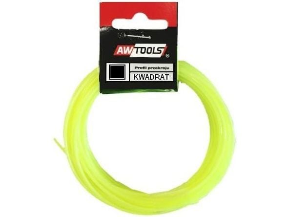 AWTools trimmertråd firkantet 1,6 mm x 10 m (AW70110)