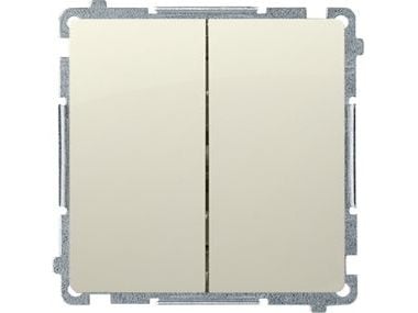 Kontakt-Simon BMP2.01/12, Tryckknappsbrytare, Plast, IP20, IP44, 250 V, 10 A, 75 mm