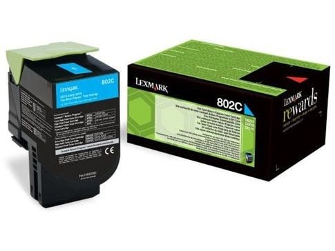 Lexmark XC2132 C, 3000 sivua, Syaani, 1 kpl